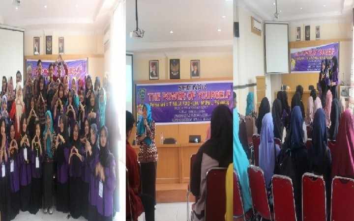 The Power Of Yourself ‘ dengan Pemateri T. Nila Fadhlia, M.Psi., Psii Universitas Islam Riau (UIR)