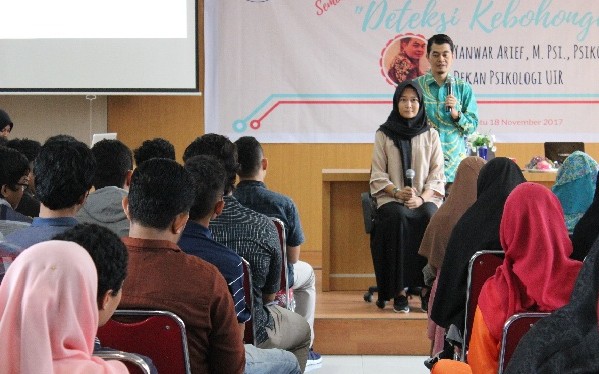 Seminar “Deteksi Kebohongan” Universitas Islam Riau